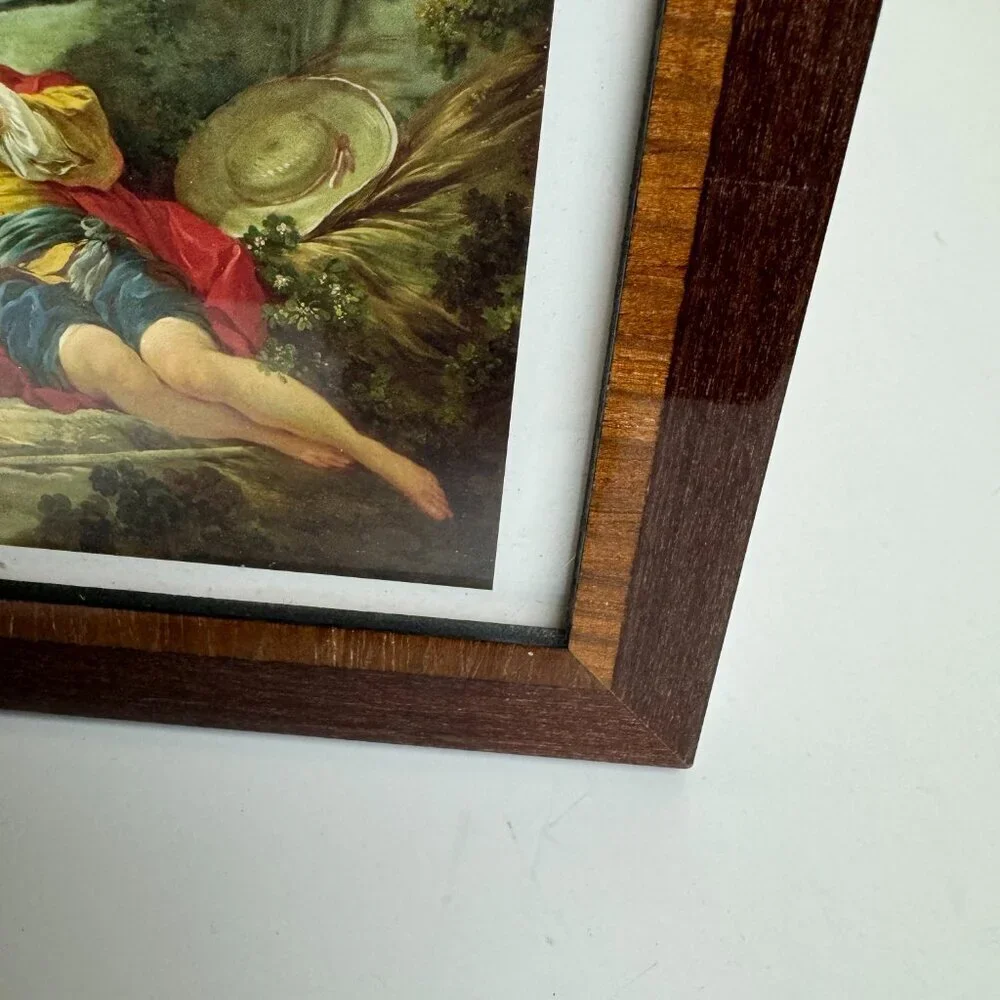 Natalini Picture Frame + Art Print Jean-Honore Fragonard The Happy Loves